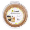 REGENT AIR FRYER ROUND PARCHMENT PAPER LINERS IN PVC BOX 50PK, 200MM DIA