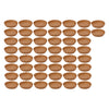 REGENT AIR FRYER ROUND PARCHMENT PAPER LINERS IN PVC BOX 50PK, 200MM DIA