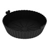REGENT ROUND AIRFRYER BLACK SILICONE BASKET, 175MM DIA