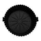 REGENT ROUND AIRFRYER BLACK SILICONE BASKET, 170MM DIA
