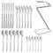 ST. JAMES CUTLERY DAILY 24 PIECE HANGING SET