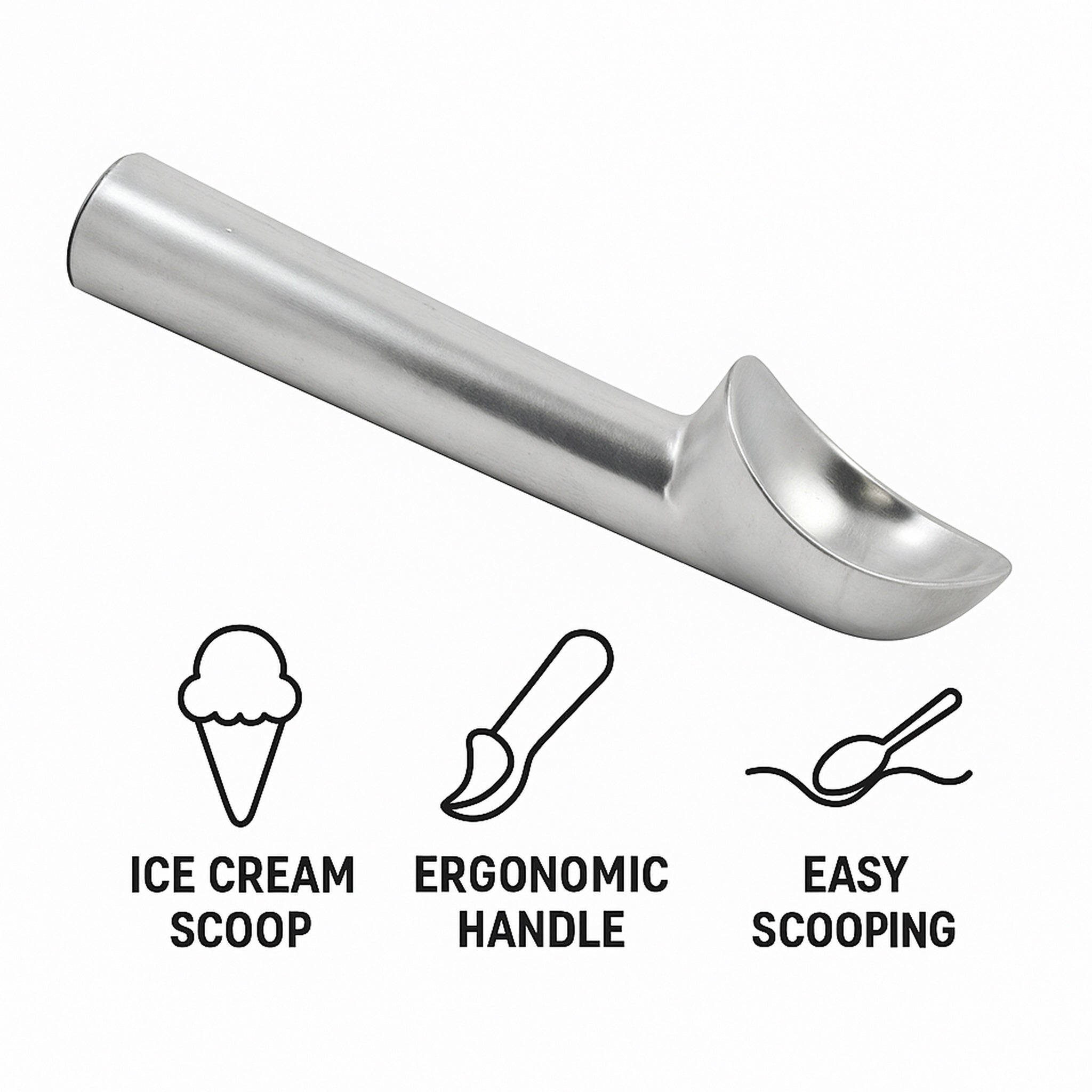 BAR BUTLER ICE CREAM SCOOP ALUMINIUM