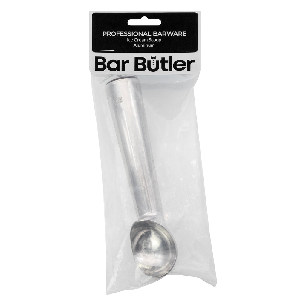 BAR BUTLER ICE CREAM SCOOP ALUMINIUM SIZE 20, (180X40X35MM)