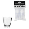 BAR BUTLER CLEAR PLASTIC SHOT GLASSES 25ML 10PK, 35MM DIA