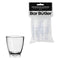 BAR BUTLER CLEAR PLASTIC SHOT GLASSES 10 PACK, (25ML)