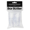 BAR BUTLER CLEAR PLASTIC SHOT GLASSES 25ML 10PK, 35MM DIA