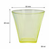 BAR BUTLER COLOURED SHOT GLASSES PLASTIC 6PK, 50ML - 52MM DIA