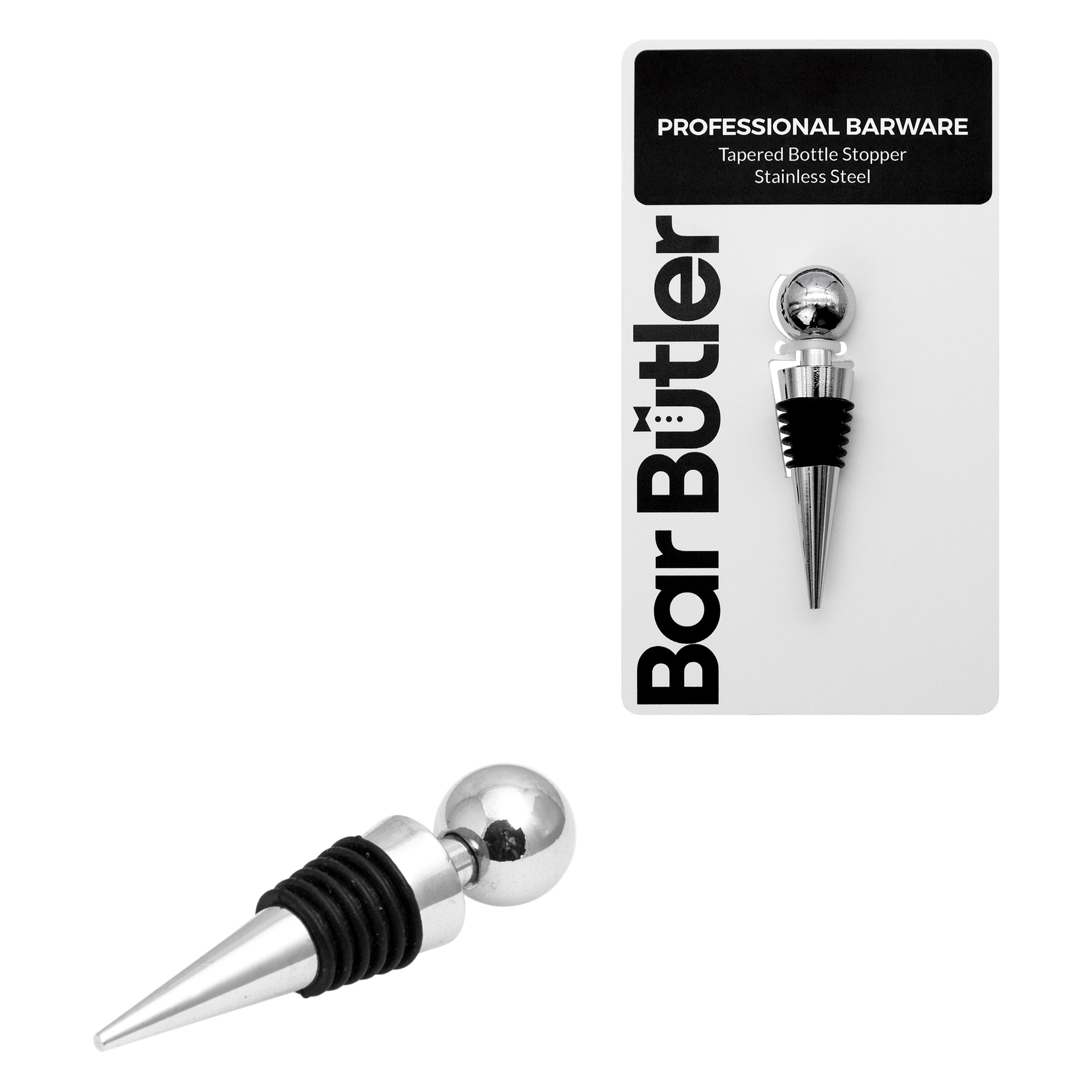 BAR BUTLER TAPERED BOTTLE STOPPER