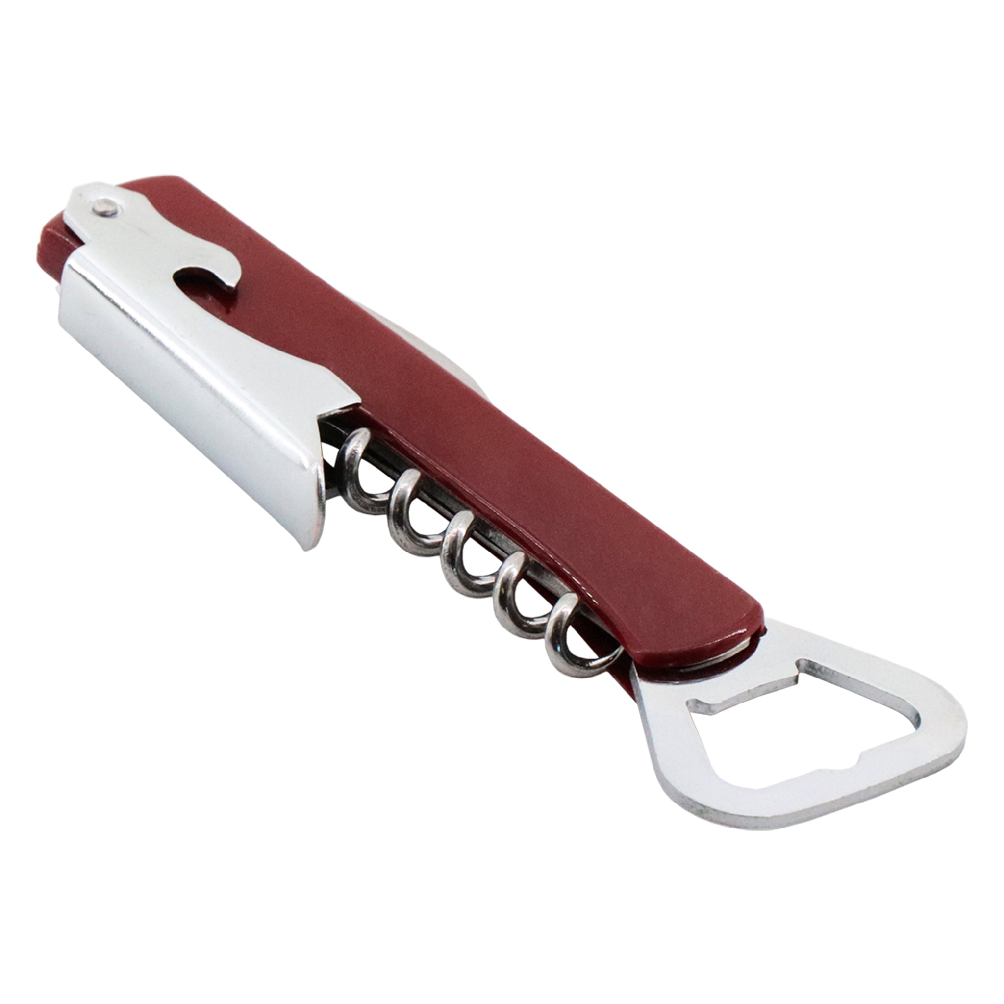 BAR BUTLER WINE & BOTTLE OPENER MAROON