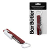 BAR BUTLER WINE & BOTTLE OPENER MAROON, (140X40X12MM)