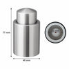 BAR BUTLER VACUUM WINE STOPPER STAINLESS STEEL, 32MM INNER DIA