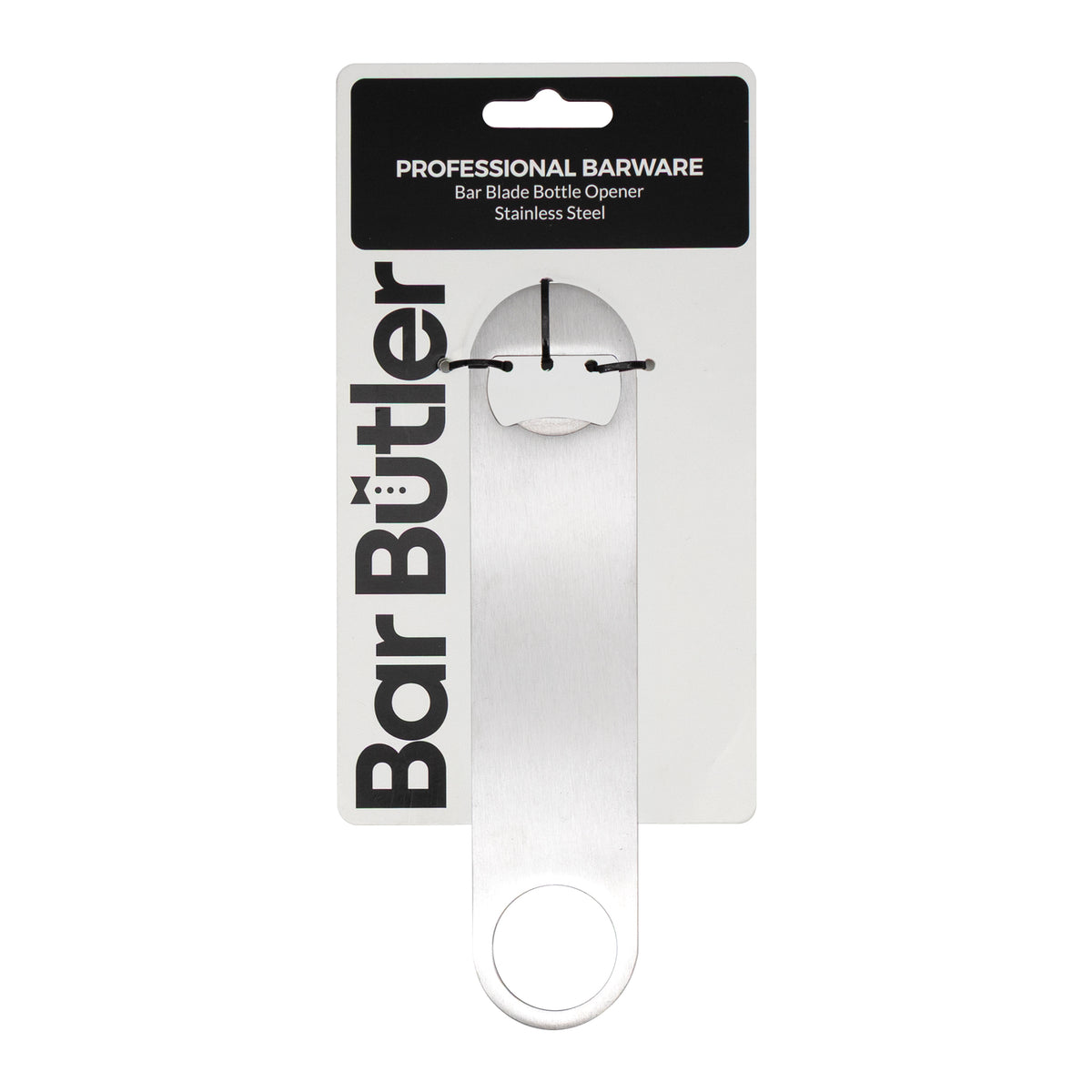 BAR BUTLER BLADE BOTTLE OPENER STAINLESS STEEL
