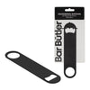 BAR BUTLER BLADE BOTTLE OPENER STAINLESS STEEL BLACK