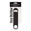 BAR BUTLER BLADE BOTTLE OPENER STAINLESS STEEL BLACK