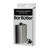 BAR BUTLER HIP FLASK WITH FUNNEL ST STEEL, 250ML
