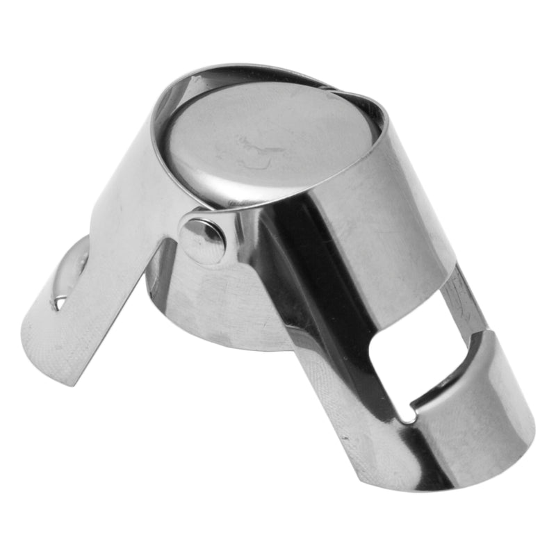 BAR BUTLER CHAMPAGNE STOPPER WITH DOUBLE CLIP ST.STEEL, (40MM DIAX55MM)