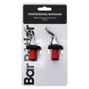 BAR BUTLER BOTTLE STOPPER/FIZZ GUARD ST STEEL 2 PACK