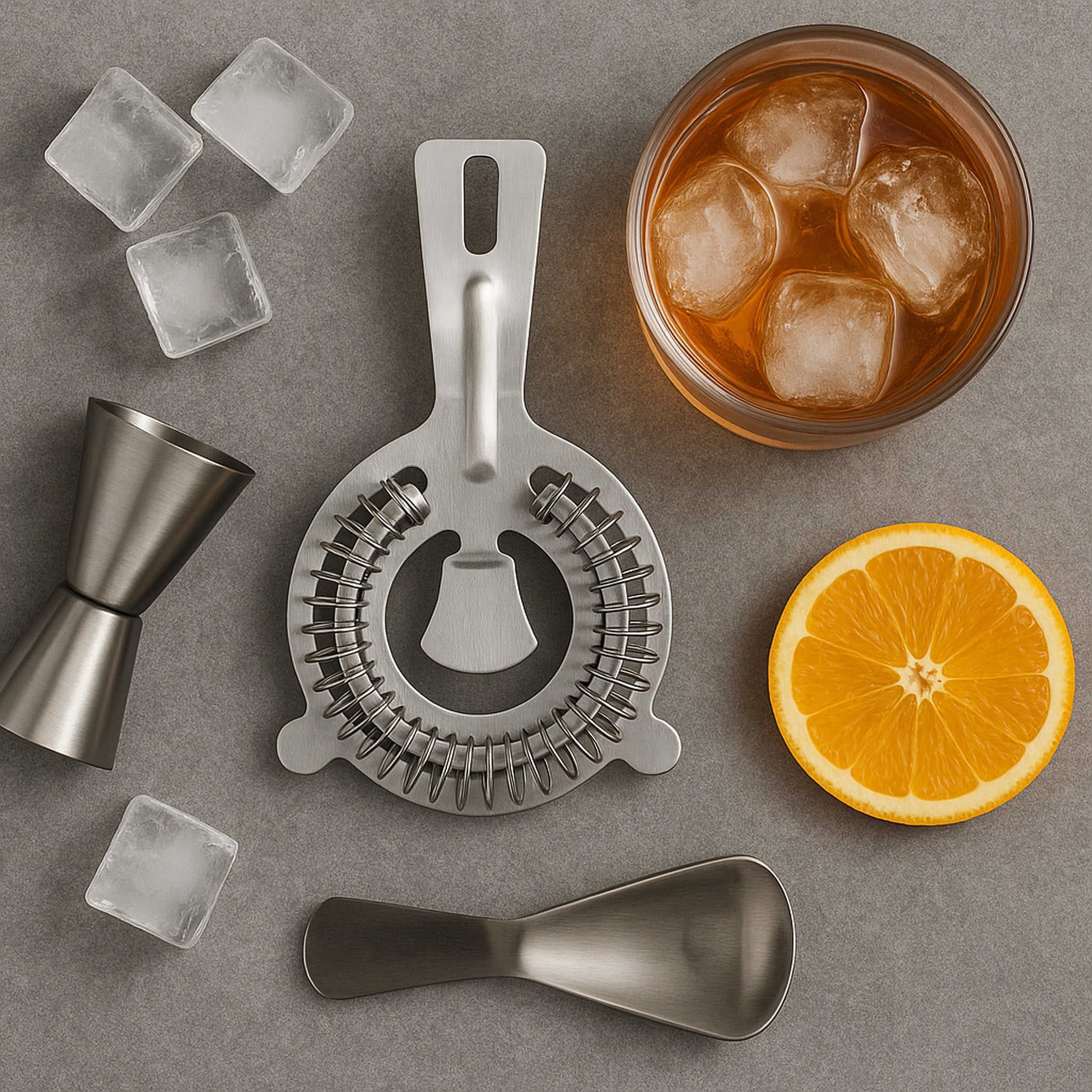 BAR BUTLER BAR STRAINER STAINLESS STEEL