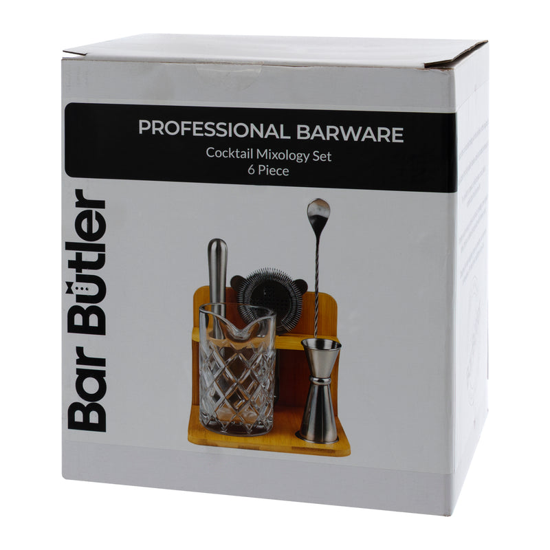 BAR BUTLER COCKTAIL MIXOLOGY 6PKSET