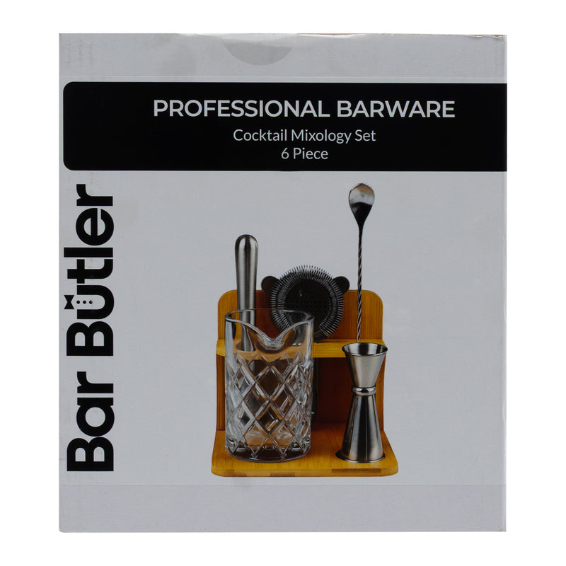 BAR BUTLER COCKTAIL MIXOLOGY 6PKSET