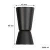 BAR BUTLER MATTE BLACK COCKTAIL AND ROSE GOLD SHAKER 4PCS SET