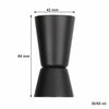 BAR BUTLER COCKTAIL SHAKER MATTE BLACK & ROSE GOLD 4PCS BAR SET, 700ML