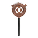 BAR BUTLER COCKTAIL SHAKER MATTE BLACK & ROSE GOLD 4PCS BAR SET, 700ML