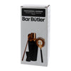 BAR BUTLER COCKTAIL SHAKER MATTE BLACK & ROSE GOLD 4PCS BAR SET, 700ML