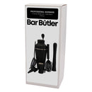 BAR BUTLER COCKTAIL BAR SHAKER 8 PIECE SET ST STEEL MATTE BLACK, 600ML (90X85X260MM)