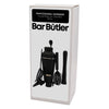 BAR BUTLER COCKTAIL BAR SHAKER 8 PIECE SET ST STEEL MATTE BLACK, 600ML (90X85X260MM)