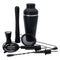 BAR BUTLER COCKTAIL BAR SHAKER 8 PIECE SET ST STEEL MATTE BLACK, 600ML (90X85X260MM)