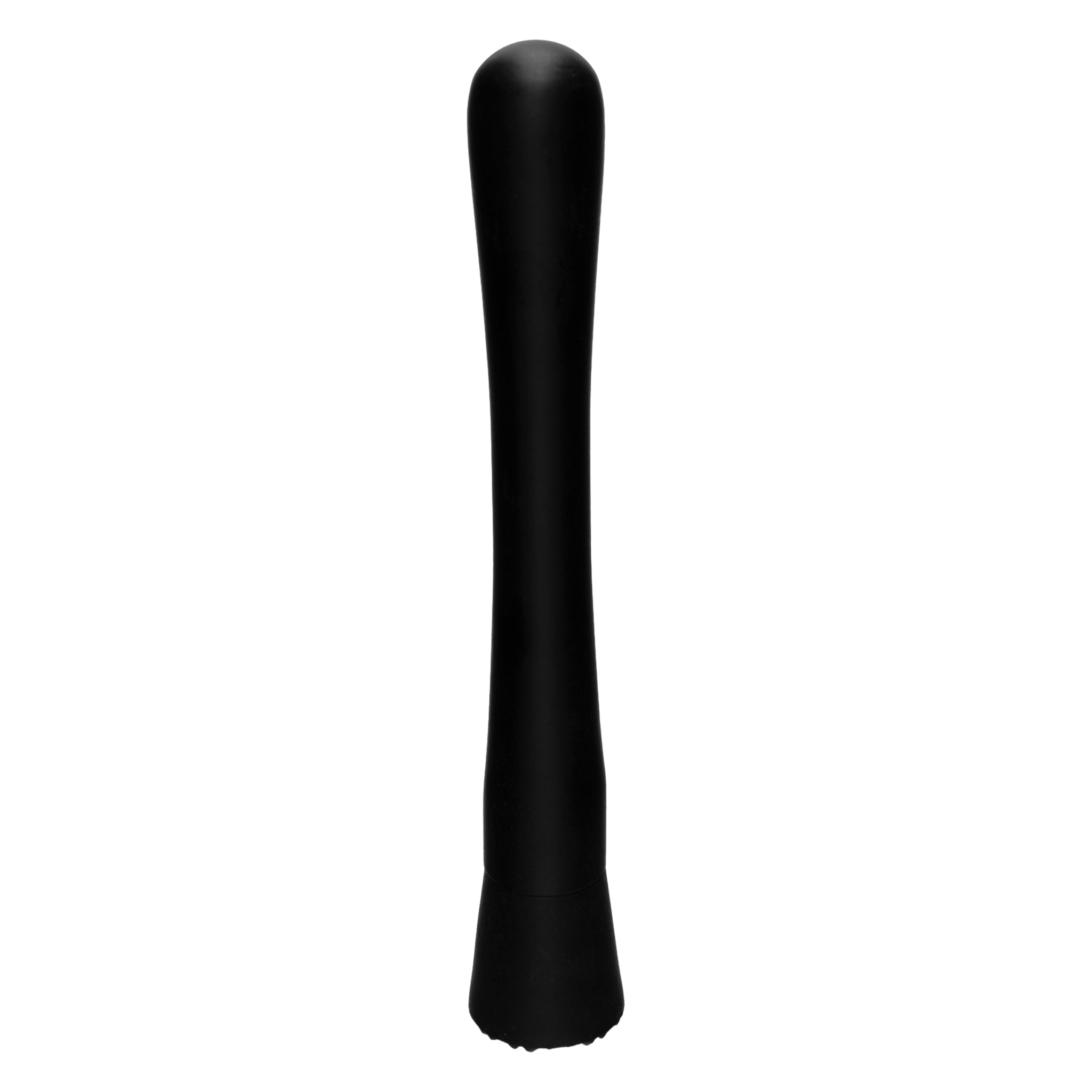 BAR BUTLER MATTE BLACK COCKTAIL BAR TOOLS ON A BAMBOO CADDY 12PCS SET