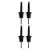 BAR BUTLER MATTE BLACK COCKTAIL BAR TOOLS ON A BAMBOO CADDY 12PCS SET