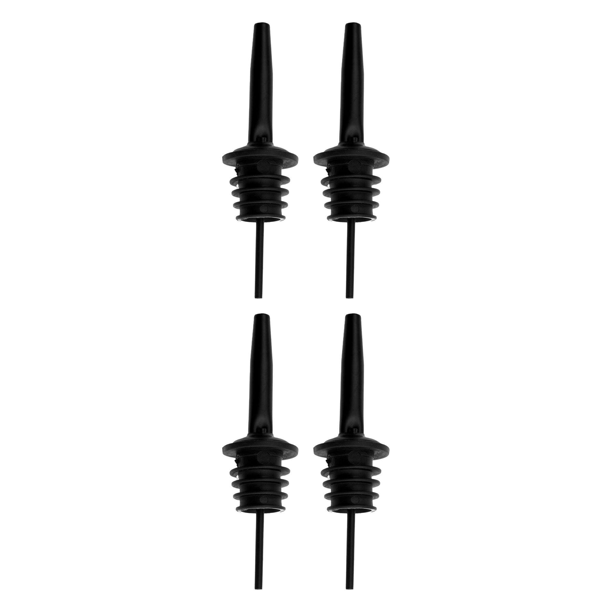BAR BUTLER MATTE BLACK COCKTAIL BAR TOOLS ON A BAMBOO CADDY 12PCS SET