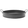 BAR BUTLER BAR TRAY GREY MOTTLED WHITE, 370MM DIA
