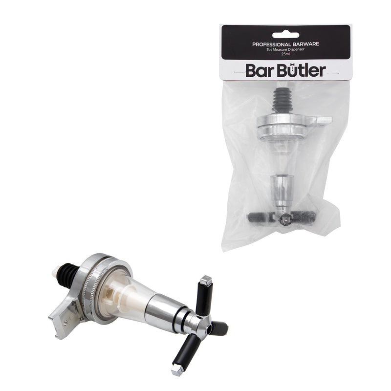 BAR BUTLER TOT MEASURE DISPENSER, 25ML