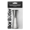 BAR BUTLER JAPANESE STYLE DOUBLE TOT MEASURE ST STEEL, 25ML/50ML