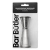 BAR BUTLER JAPANESE STYLE DOUBLE TOT MEASURE 25ML/50ML ST STEEL