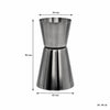 BAR BUTLER DOUBLE TOT MEASURE ST STEEL, 25ML/50ML