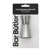 BAR BUTLER DOUBLE TOT MEASURE ST STEEL, 25ML/50ML