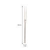 BAR BUTLER CLEAR COCKTAIL PLASTIC FORKS, 24PCS (105MM)