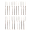 BAR BUTLER CLEAR COCKTAIL PLASTIC FORKS 24PK, 105MM