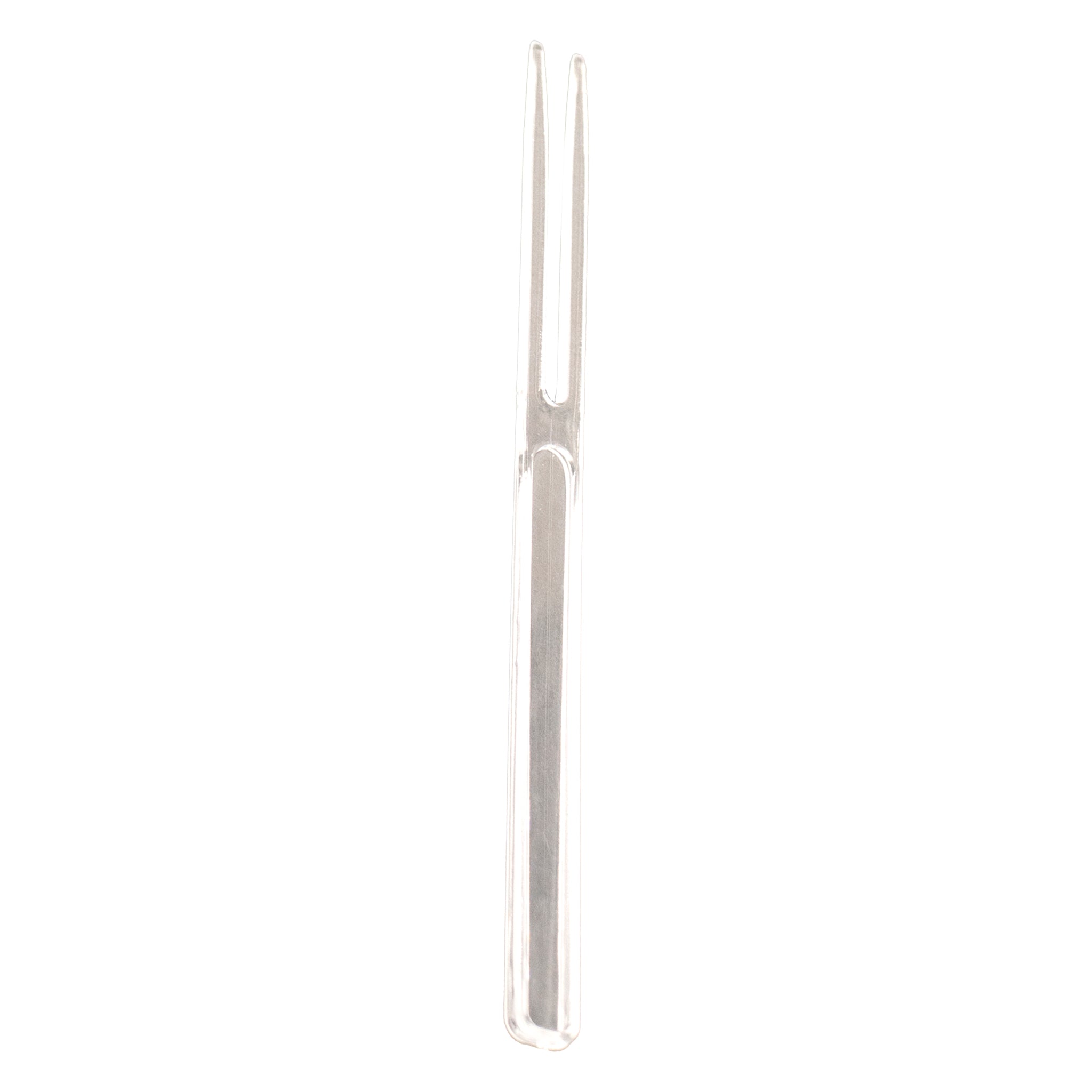 BAR BUTLER CLEAR COCKTAIL PLASTIC FORKS 24PK, 105MM