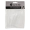 BAR BUTLER CLEAR COCKTAIL PLASTIC FORKS, 24PCS (105MM)