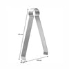 BAR BUTLER ICE TONGS ST STEEL WITH CLAW ICE GRIP, 165MM
