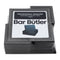 BAR BUTLER SQUARE LEATHERETTE COASTERS IN HOLDER 7PCS SET
