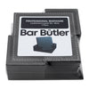 BAR BUTLER SQUARE LEATHERETTE COASTERS IN HOLDER 7PCS SET