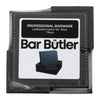BAR BUTLER SQUARE LEATHERETTE COASTERS IN HOLDER 7PCS SET