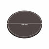 BAR BUTLER ROUND LEATHERETTE COASTERS IN HOLDER 7PCS SET
