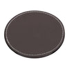 BAR BUTLER ROUND LEATHERETTE COASTERS 100MM DIA. IN HOLDER 7 PIECE SET